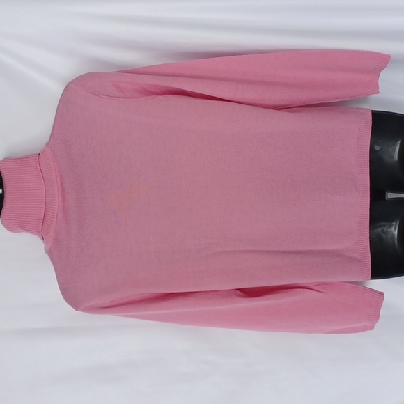Pendleton Merino Wool Turtleneck, pink, EUC - Picture 4 of 7